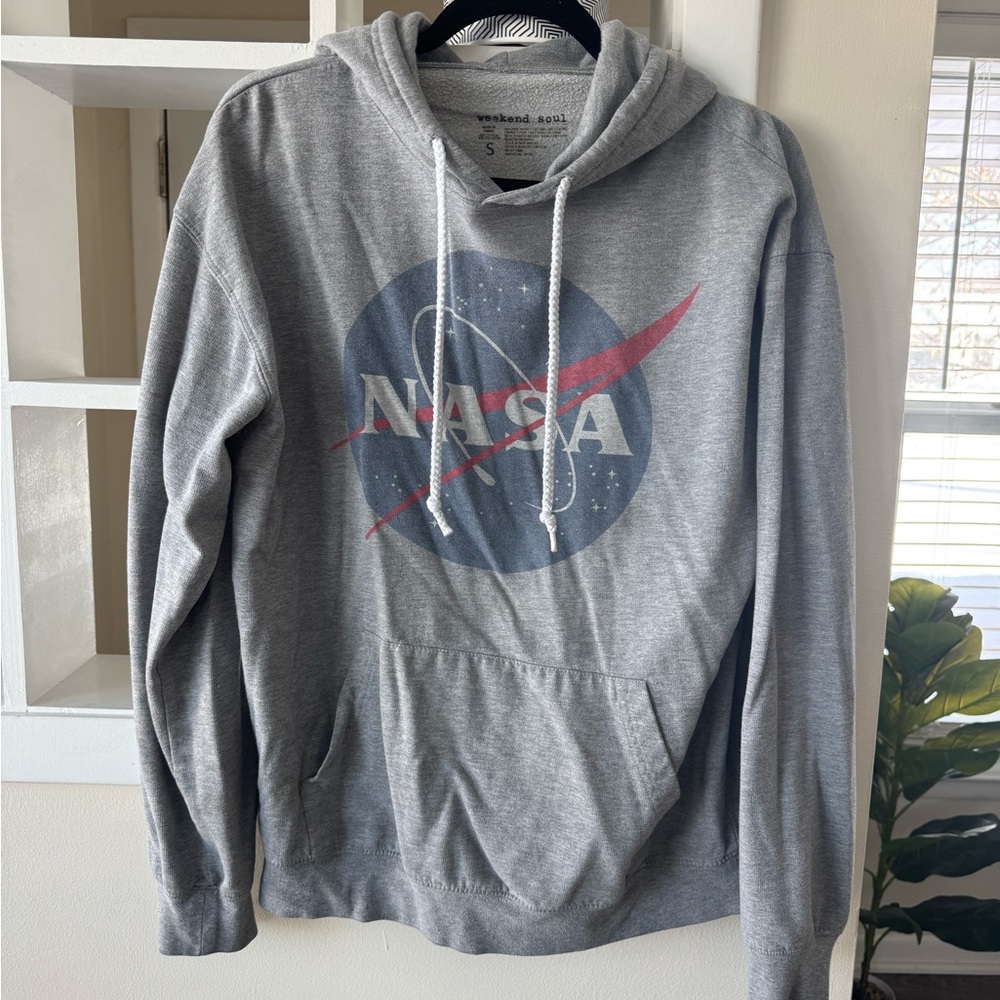 NASA Gray Hoodie